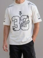 T-Shirt California 33 Premium Cotton Jersey Drop Shoulder T-Shirt