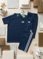 Kids' Premium Dry-Fit Tracksuit Collection (Ages 8-13, Two-Stripe Design, Multiple Sizes) - Image 6