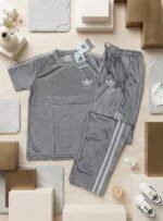 Kids' Premium Dry-Fit Tracksuit Collection (Ages 8-13, Two-Stripe Design, Multiple Sizes) - Image 5