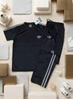 Kids' Premium Dry-Fit Tracksuit Collection (Ages 8-13, Two-Stripe Design, Multiple Sizes) - Image 2